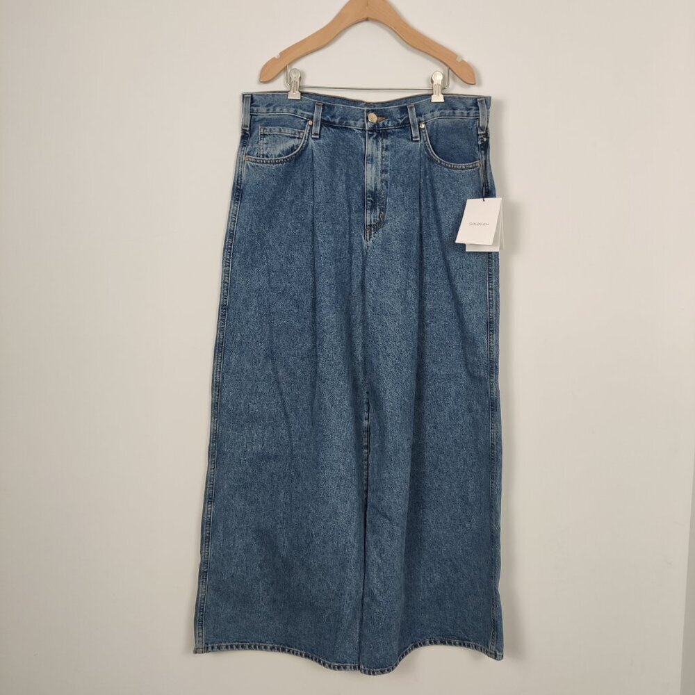 Goldsign The Atticus Jean Low Slung Wide Trouser Women's Jeans Size 30 NEW